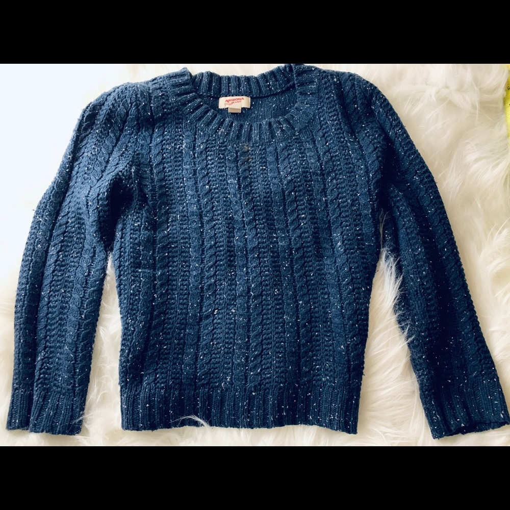 Arizona Jeans Cotton Blue Sweater XS